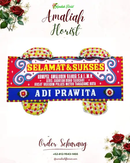 Papan Bunga Ucapan Selamat Pasirmunjul